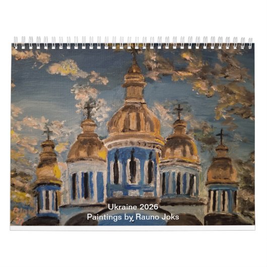 Ukraine 2026 Calendar カレンダー (カバー)