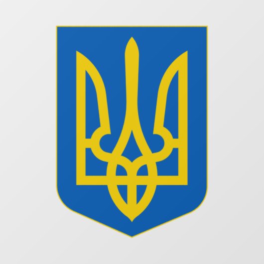 Ukraine Coat of Arms ウィンドウサイン (シート)