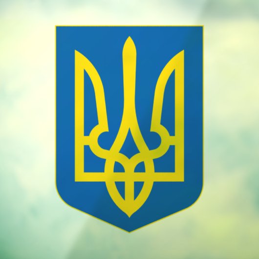 Ukraine Coat of Arms ウィンドウサイン (シート3)