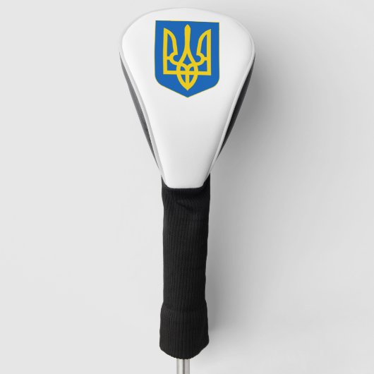 Ukraine Coat of Arms ゴルフヘッドカバー (正面)