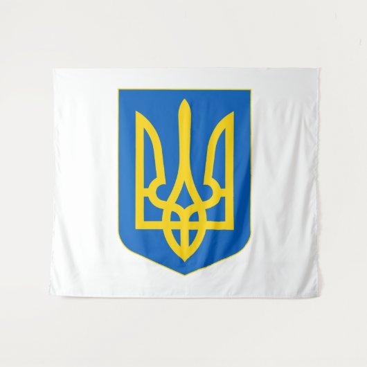 Ukraine Coat of Arms タペストリー (正面(横))