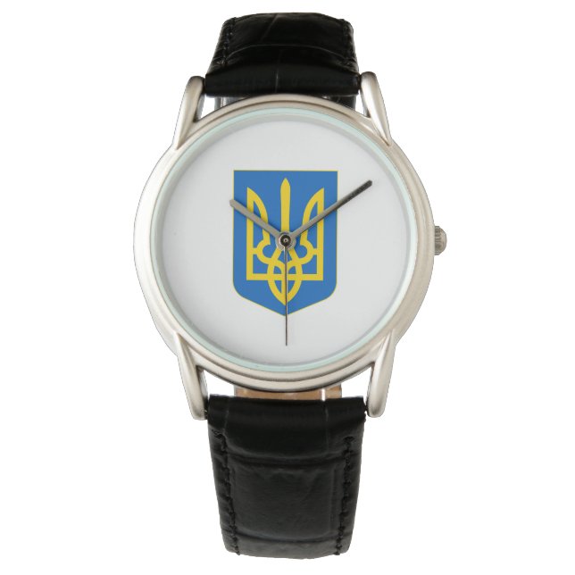 Ukraine Coat of Arms 腕時計 (正面)