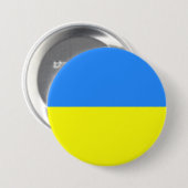 Ukraine colors, flag of Ukraine, Button 缶バッジ (正面&裏面)