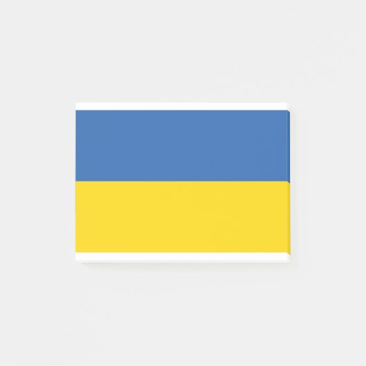 UKRAINE-FLAG ポストイット (正面)