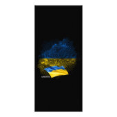 Ukraine flag ラックカード (裏面)
