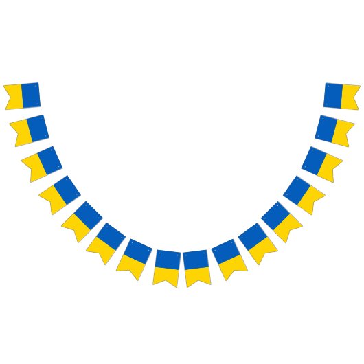 Ukraine flag bunting banner バンティングフラッグ (全)