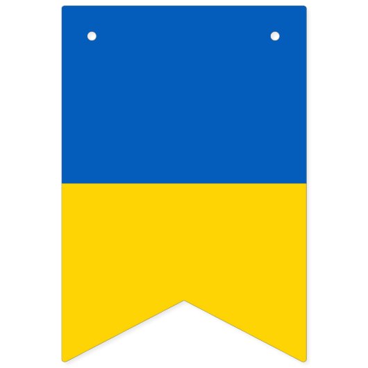 Ukraine flag bunting banner バンティングフラッグ (第2の旗)