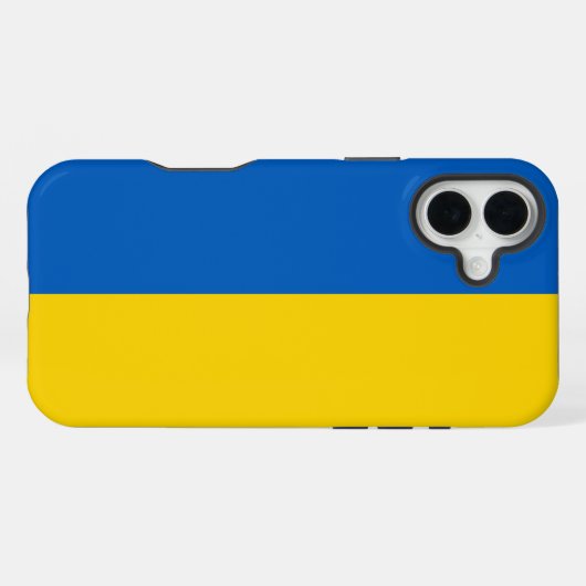 Ukraine Flag iPhoneケース (裏面横)