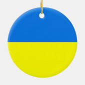 ukraine flag ornament セラミックオーナメント (裏面)