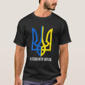 UKRAINE FLAG SYMBOL Tシャツ (正面)
