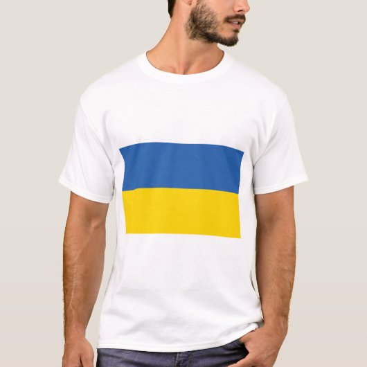 UKRAINE-FLAG Tシャツ (正面)