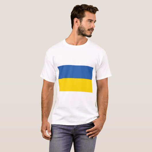 UKRAINE-FLAG Tシャツ (正面フル)