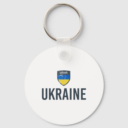 Ukraine Flag - Ukrainian Flag - Ukraine 1  キーホルダー (正面)