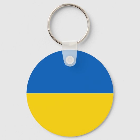 Ukraine Flagge キーホルダー (正面)