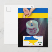 Ukraine Friede sei mit euch ポストカード (正面/裏面)