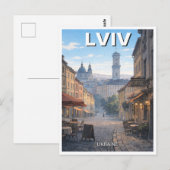 Ukraine Lviv Travel ポストカード (正面/裏面)