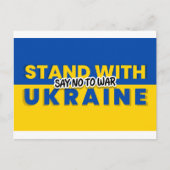 ukraine no war ポストカード (正面)