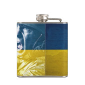 Ukraine Peace Soldier at War フラスク (裏面)