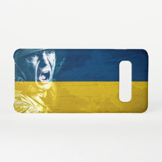 Ukraine Peace Soldier at War Samsung Galaxy S10ケース