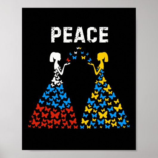 Ukraine Russia Peace Stop War  ポスター (正面)