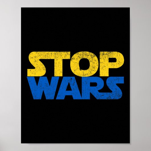Ukraine Stop Wars ポスター (正面)