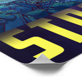 UKRAINE STRONG - poster ポスター (角)