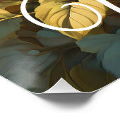 Ukraine Sunflower Field Travel Poster ポスター (コーナー)