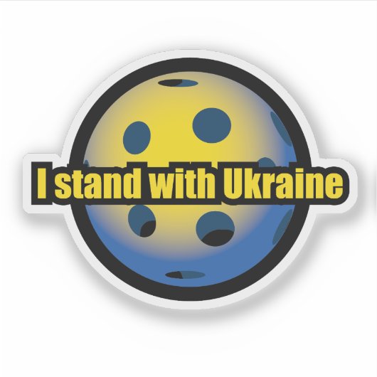 Ukraine Support シール (正面)