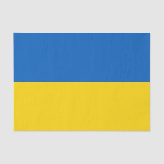 Ukraine tissue paper, Ukrainian Flag tissue paper 薄葉紙 (正面)