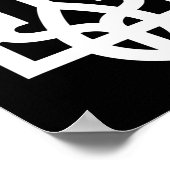 Ukraine Tryzub  ポスター (角)