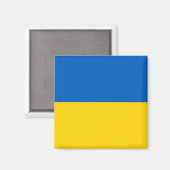 Ukraine (Ukrainian) Flag マグネット (正面/裏面)