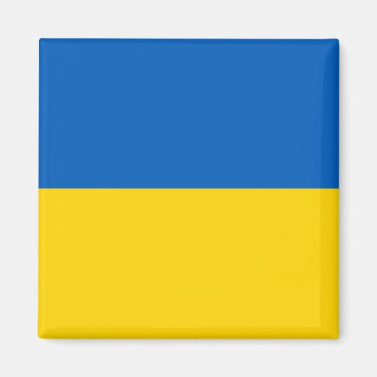 Ukraine (Ukrainian) Flag マグネット (正面)