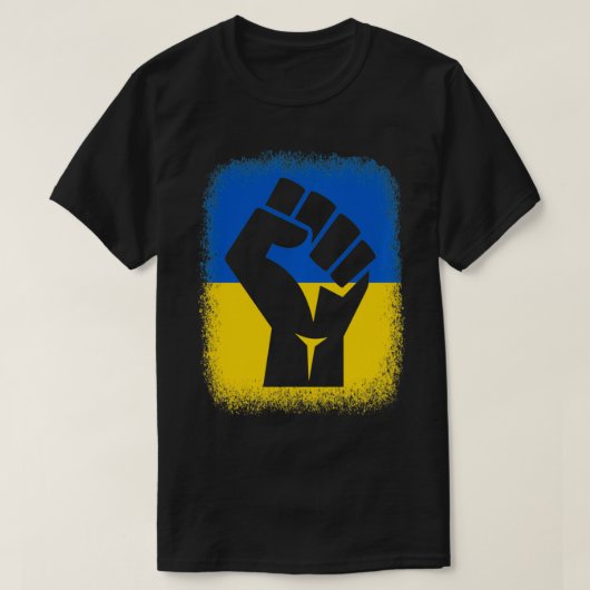 Ukraine  Ukrainian Flag Stand With Ukraine DNA Pul Tシャツ (デザイン正面)