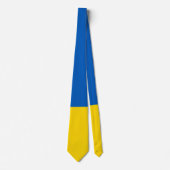 Ukraine ukraininan flag tie Slips ネクタイ (正面)