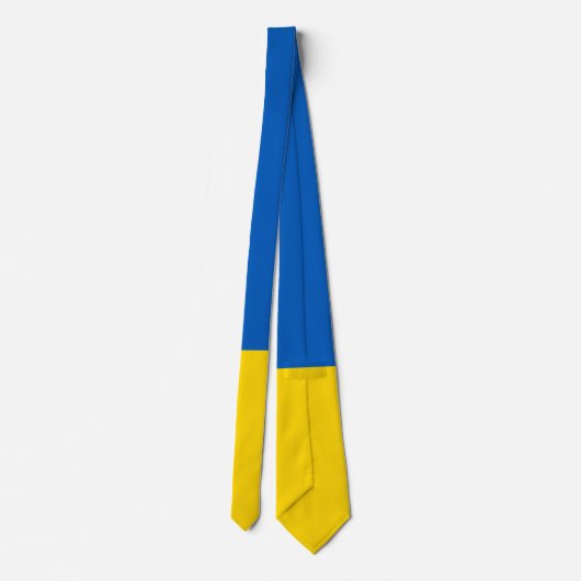 Ukraine ukraininan flag tie Slips ネクタイ (裏面)
