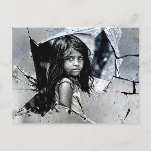 Ukraine War on Children ポストカード (正面)