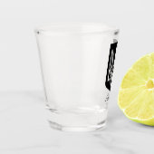 Ukraine's Tryzub Contemporary Graphic Emblem ショットグラス (左)