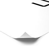 Ukraine's Tryzub Contemporary Graphic Emblem ポスター (コーナー)