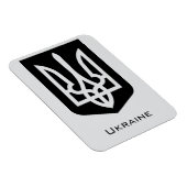 Ukraine's Tryzub Contemporary Graphic Emblem マグネット (右側)
