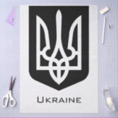 Ukraine's Tryzub Contemporary Graphic Emblem 薄葉紙 (クラフト)