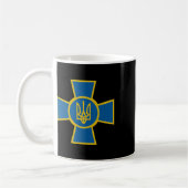 Ukrainian Af Tryzub Ukraine Armed Forces Emblem コーヒーマグカップ (左)