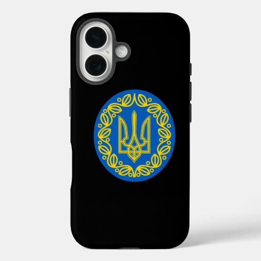 Ukrainian coat of arms Case-Mate iPhoneケース (裏面)