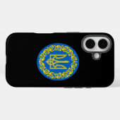 Ukrainian coat of arms Case-Mate iPhoneケース (裏面 (横))