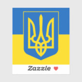 Ukrainian Coat of Arms. Trident. Truzyb.  シール (シート)