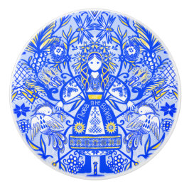 Ukrainian Doll Ceramic Knob セラミックノブ