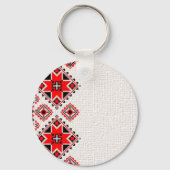 Ukrainian embroidery キーホルダー (正面)