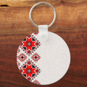 Ukrainian embroidery キーホルダー (正面)