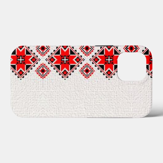 Ukrainian embroidery Case-Mate iPhone case iPhoneケース (裏面 (横))