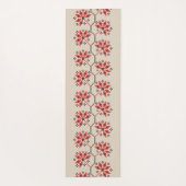 Ukrainian Embroidery Floral Folk Art  ヨガマット (裏面)