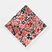 Ukrainian ethnic folk art floral pattern absrtact  (コーナー)